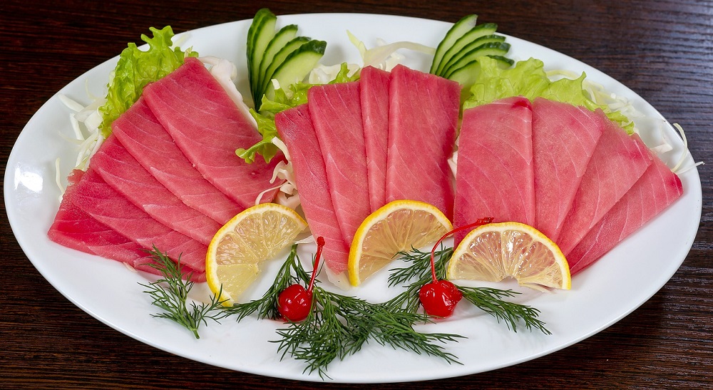 Sashimi cá ngừ đại dương